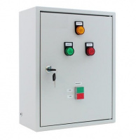 Шкаф местного управления прямым пуском/ остановом трехфазного асинхронного электродвигателя (0,37 кВт, 380 В, 50 Гц)